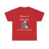 T-shirt "Parle à mon kyou, ma tête est malade" – Pour les jours sans ! – Image 5
