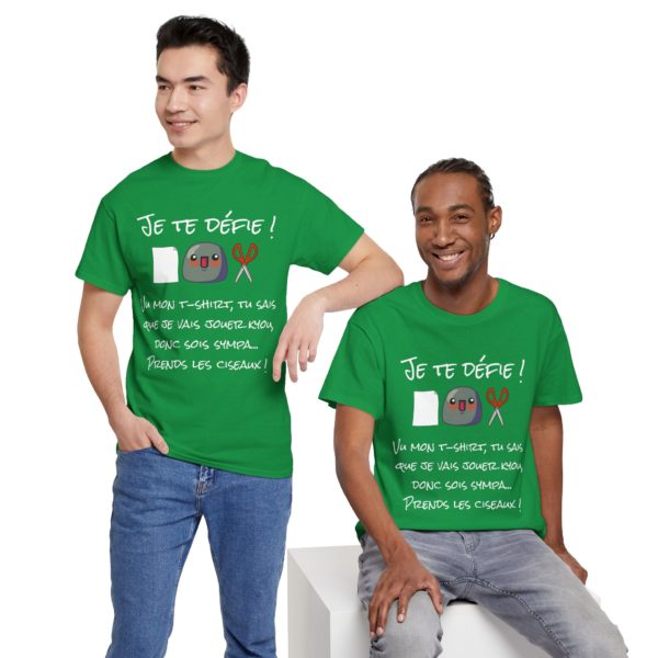 T-shirt "Je te défie au Kyoufoumi !" – Sois sympa, prends les ciseaux ✂️ – Image 16