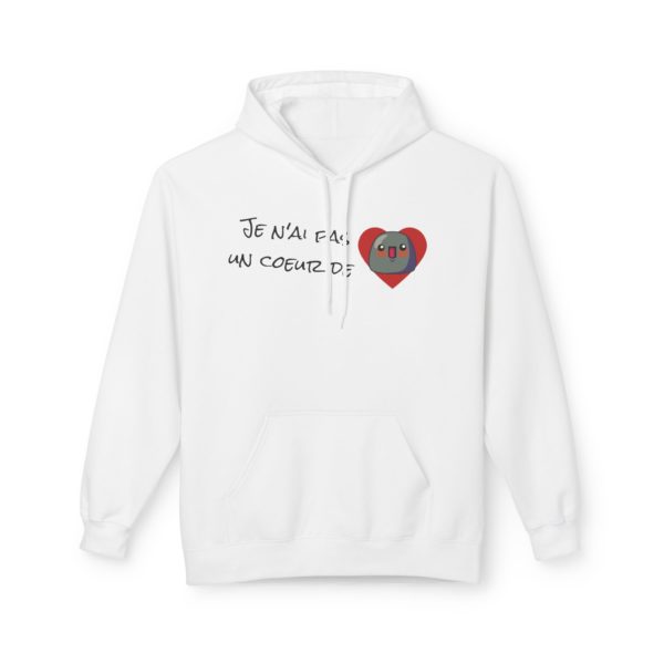 🧥 Hoodie "Je n’ai pas un cœur de Kyou" – Doux comme ton grand cœur ! – Image 9