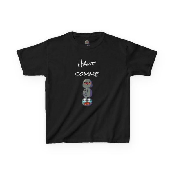 T-shirt enfant "Haut comme 3 Kyous" – Grandir avec style et fun ! – Image 7