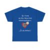 T-shirt "Je t'aime un peu, beaucoup, pakyounnément…" – Déclare tes sentiments avec style ! – Image 23
