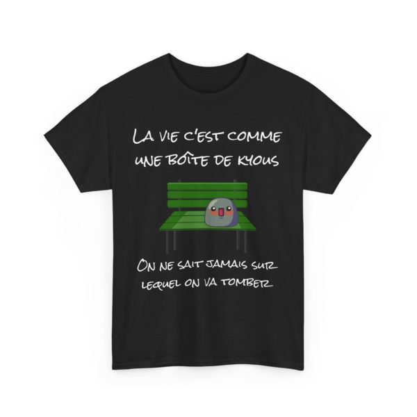 T-shirt "La vie, c'est comme une boîte de Kyous" – Une surprise à chaque instant ! 🎁 – Image 25