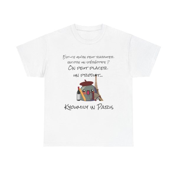T-shirt "Kyoumily in Paris" – Stéréotypes à la française et humour garanti ! – Image 33
