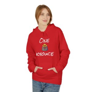 Hoodie humoristique One Kyouce inspiré de Luffy avec un Kyou pirate !