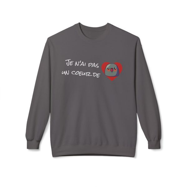 🧥 Sweatshirt "Je n’ai pas un cœur de Kyou" – Un grand cœur sous un sweat ultra-doux ! – Image 6