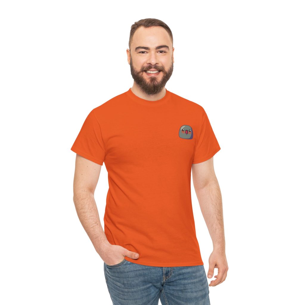 T-shirt sobre avec le Kyou Original brodé près du cœur