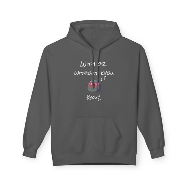 🎶 Hoodie "With or Without Kyou" – Parce que la musique et le style ne font qu’un ! – Image 6