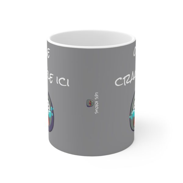 Mug "On se craquèle ici" – Quand la pression monte trop fort ! – Image 3