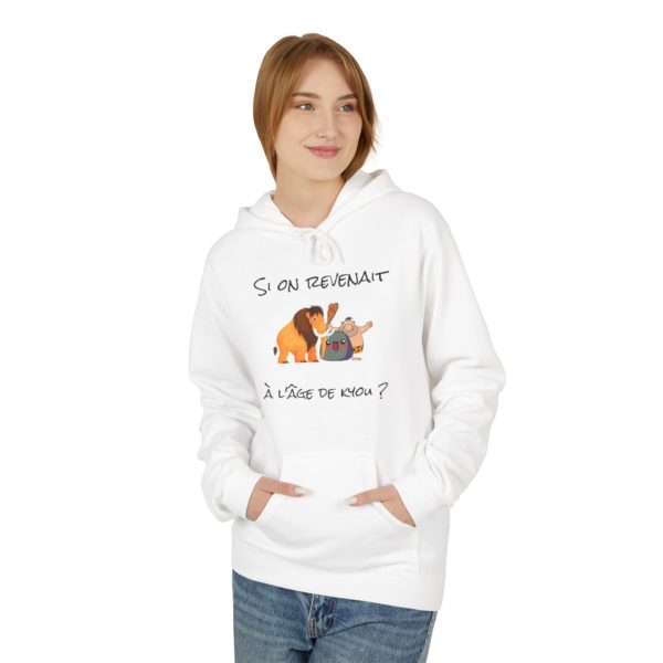 🦴 Hoodie "Si on revenait à l'âge de Kyou ?" – Pour un look préhistorique ultra cosy ! – Image 11