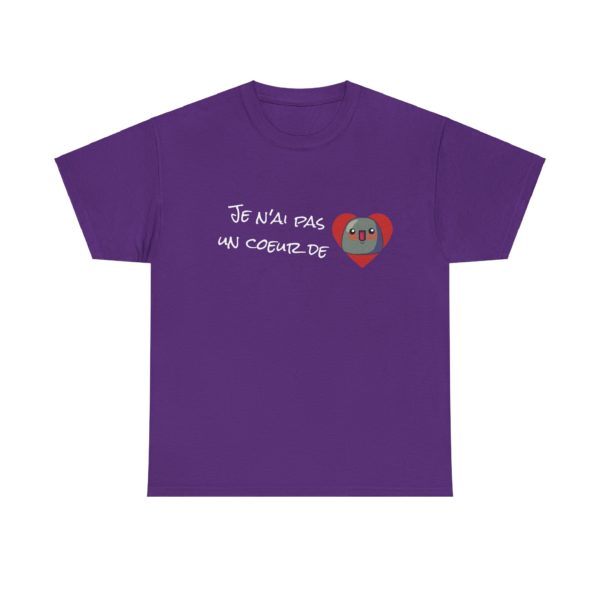 ❤️ T-shirt "Je n’ai pas un cœur de Kyou" – Pour les sensibles qui ont du style ! – Image 19