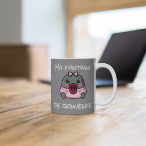 Mug "Ma Fontaine de Jouvence" avec Baby Kyou en design trop mignon