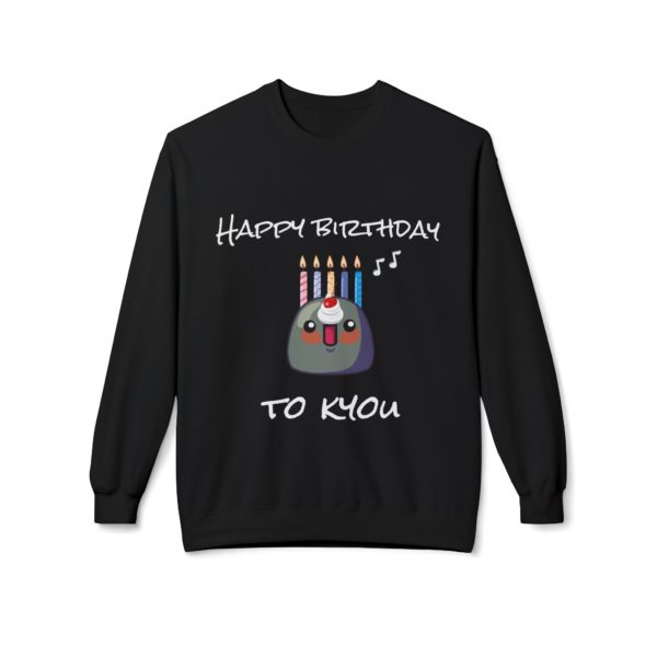 🎁 Sweatshirt "Happy Birthday to Kyou" – L'anniversaire le plus fun et cosy ! – Image 6