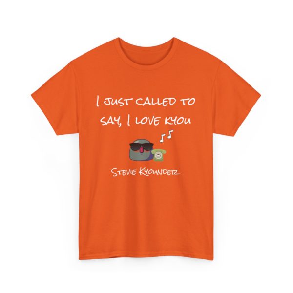 🎶 T-Shirt "I Just Called to Say I Love Kyou" – Le message d’amour ultime ! – Image 9