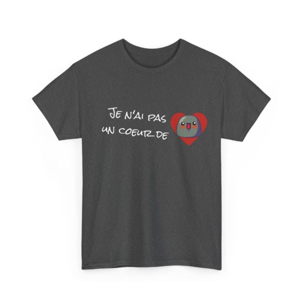 ❤️ T-shirt "Je n’ai pas un cœur de Kyou" – Pour les sensibles qui ont du style ! – Image 9