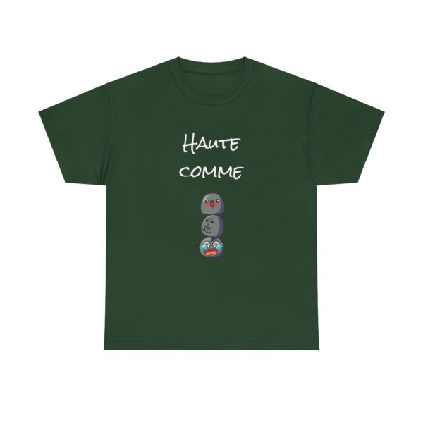 T-shirt "Haute comme 3 Kyous" – L’humour n’a pas de taille ! – Image 27
