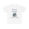 T-shirt "Parle à mon kyou, ma tête est malade" – Pour les jours sans ! – Image 33