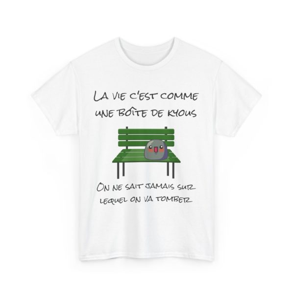 T-shirt "La vie, c'est comme une boîte de Kyous" – Une surprise à chaque instant ! 🎁 – Image 29
