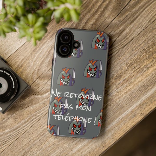 Coque de téléphone "Ne retourne pas mon téléphone" – Killer Kyou veille au grain ! – Image 212