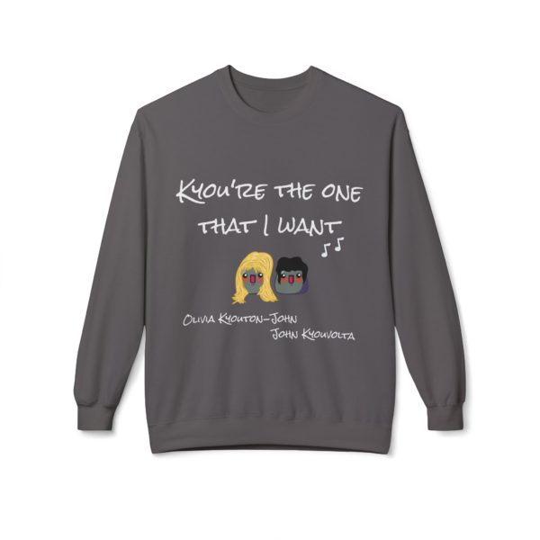 🎶 Sweatshirt Kyou’re the One That I Want – Humour & Pop Culture 🕺🔥 – Image 6