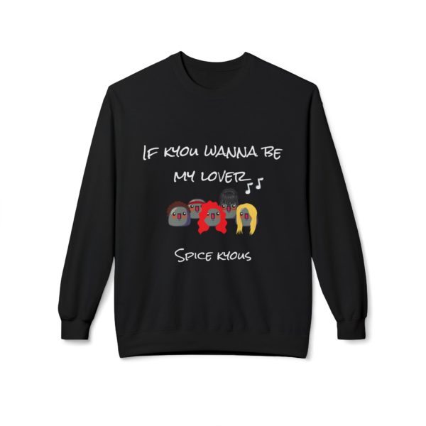🎶 Sweatshirt "If Kyou Wanna Be My Lover" – Spice Kyous, confort et pop culture ! – Image 10