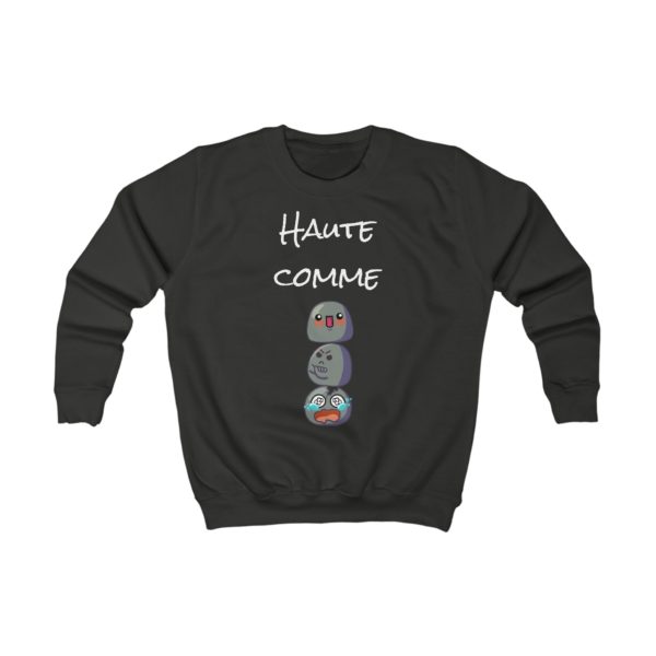 Sweatshirt enfant "Haute comme 3 Kyous" – Grandir au chaud et avec style ! – Image 9