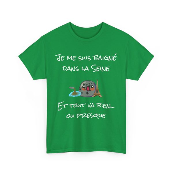 🚰 T-SHIRT "Je me suis baigné dans la Seine... et tout va bien ! (Enfin, presque…)" – Image 23