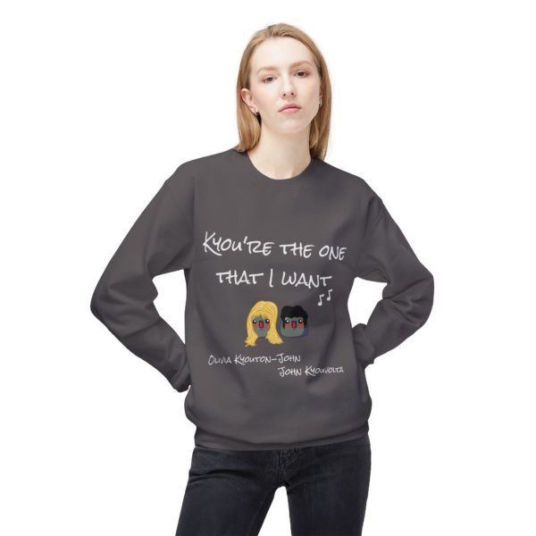 🎶 Sweatshirt Kyou’re the One That I Want – Humour & Pop Culture 🕺🔥 – Image 5