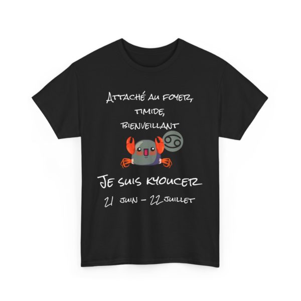 ♋ T-shirt Cancer – Sensibilité & Style au rendez-vous – Image 3