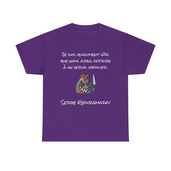 🩸 T-SHIRT "Je suis quasiment sûr que nous avons affaire à un serial Kyouller !" – Humour noir et style culte ! – Image 23