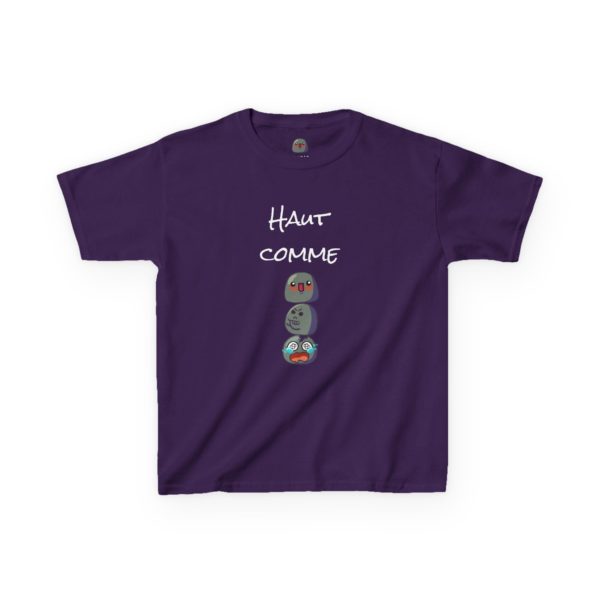 T-shirt enfant "Haut comme 3 Kyous" – Grandir avec style et fun ! – Image 25