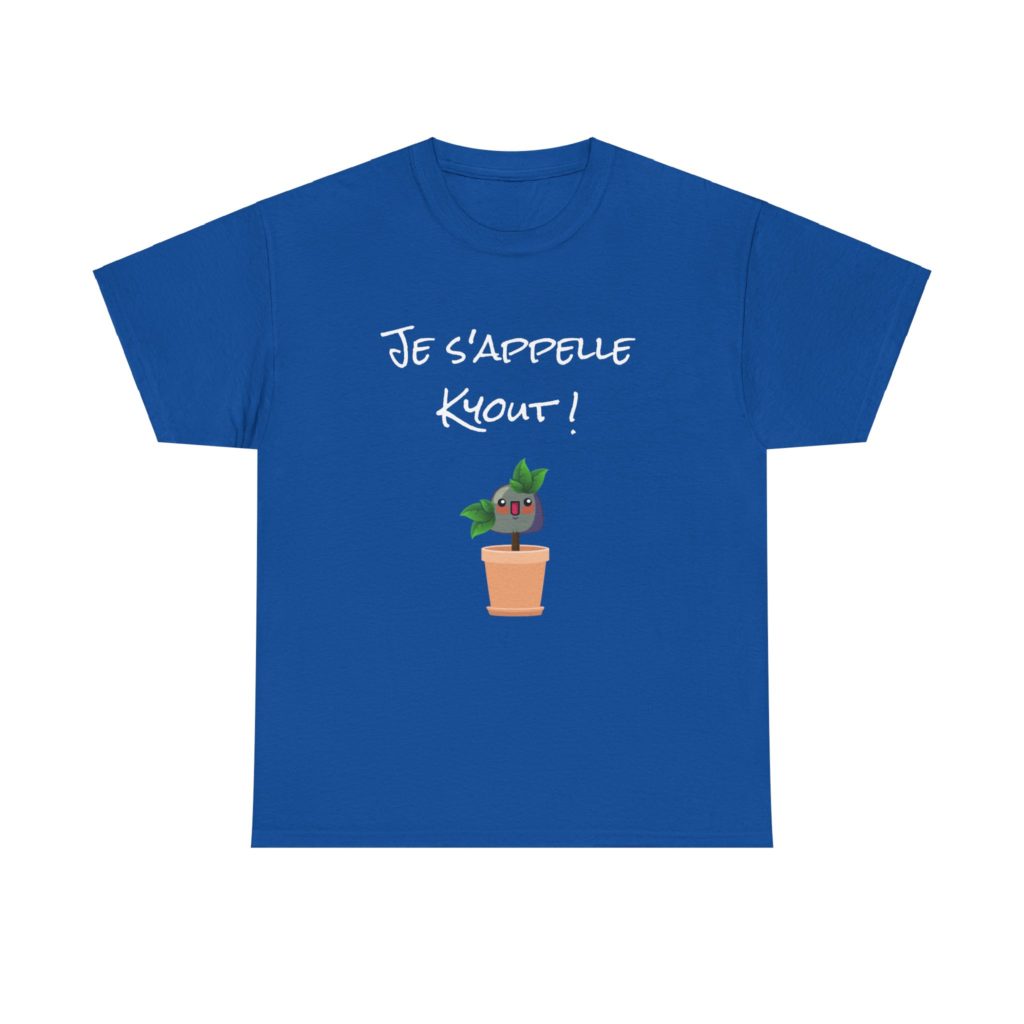 T-shirt Je S'appelle Kyout, parodie geek Groot espion