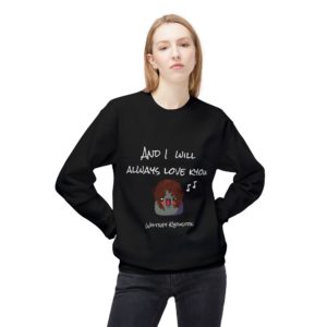 Sweat humoristique inspiré de Whitney Houston avec jeu de mots sur les Kyou