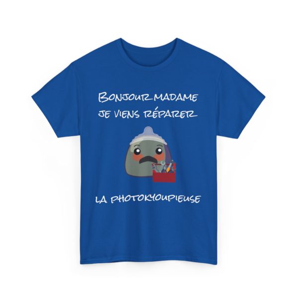T-shirt "Bonjour madame, je viens réparer la photokyoupieuse" – Un classique du cinéma... d’entreprise ! – Image 29