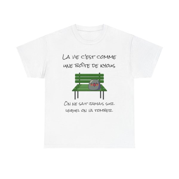 T-shirt "La vie, c'est comme une boîte de Kyous" – Une surprise à chaque instant ! 🎁 – Image 27