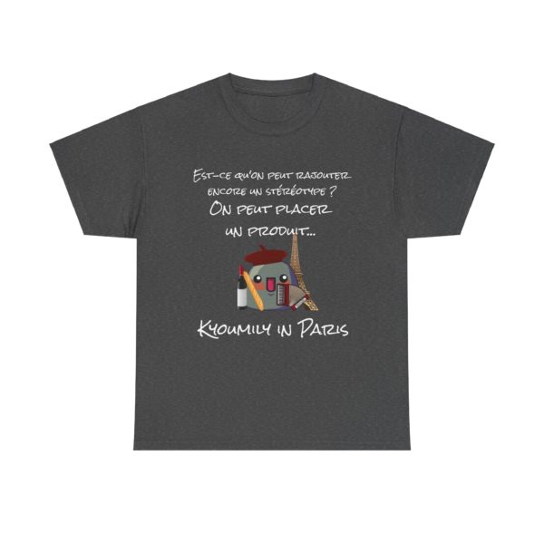 T-shirt "Kyoumily in Paris" – Stéréotypes à la française et humour garanti ! – Image 21