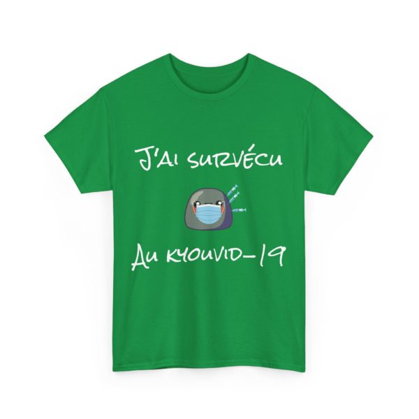 😷 T-shirt "J’ai survécu au Kyouvid-19" – L’humour en post-pandémie ! – Image 13