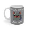 Mug "Boisson garantie sans poil" – Adopte un Cha-You, sans les inconvénients ! – Image 2