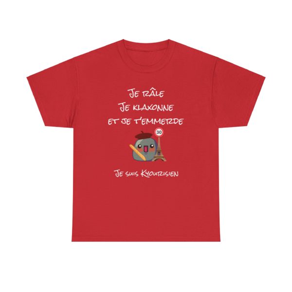 🥖 T-Shirt "Je suis Kyourisien" – Râler, Klaxonner, Emmerder… en toute élégance parisienne ! – Image 5