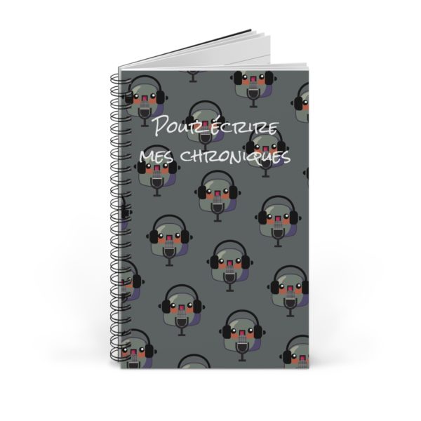 Carnet "Pour écrire mes chroniques" – L’allié ultime des voix radiophoniques et des esprits affûtés ! – Image 10