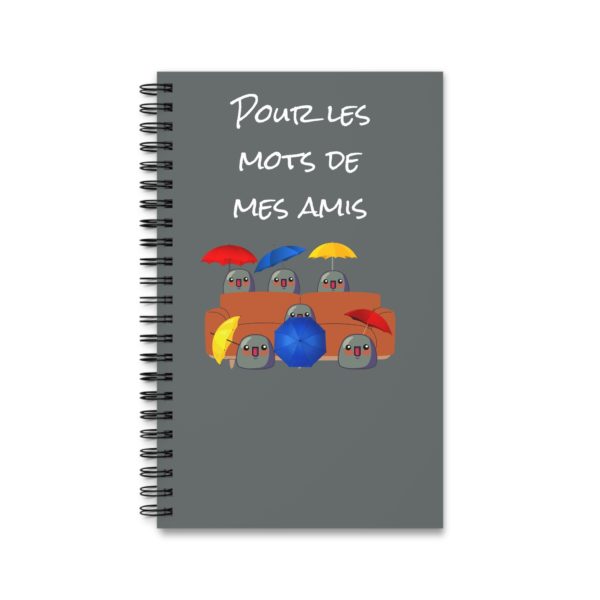 Carnet "Pour les mots de mes amis" – Le recueil parfait des plus beaux messages ! – Image 2
