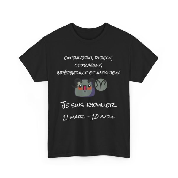 ♈ T-shirt Bélier – Astrologie & Humour – Image 3