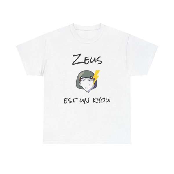 ⚡ T-shirt "Zeus est un kyou" – Quand la mythologie devient légendaire ! – Image 18
