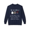 🖐️ Sweatshirt "Je te défie au Kyoufoumi !" – Le défi ultime du pierre-feuille-ciseaux revisité – Image 10