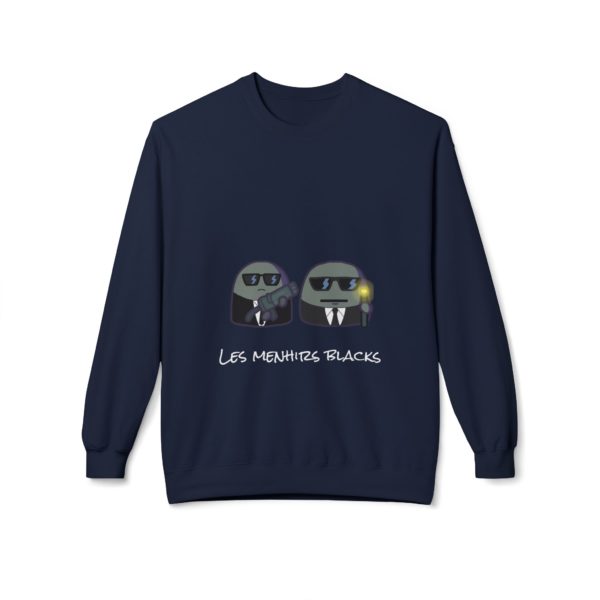 Sweatshirt "Les Menhirs Blacks" – L'élégance d'un agent secret, le confort en plus ! – Image 10