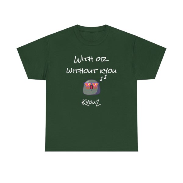 🎶 T-shirt "With or Without Kyou" – Pour les fans de rock et d’humour ! – Image 20
