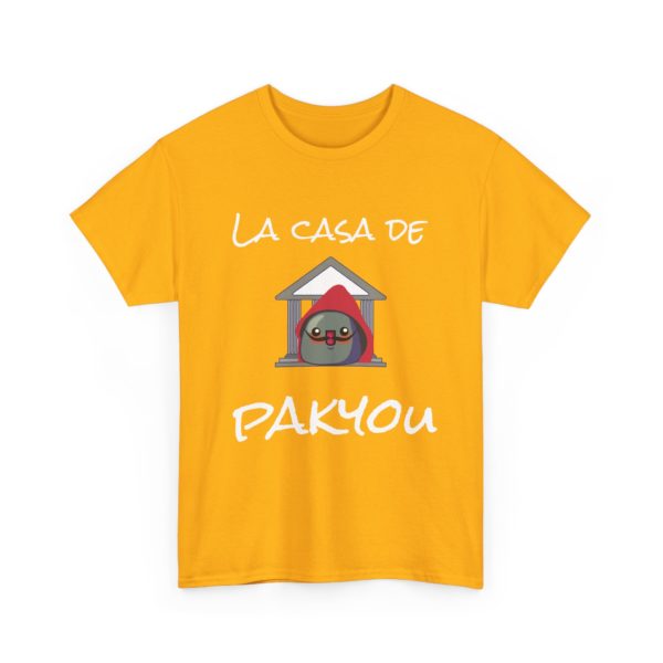 👕 T-shirt "La Casa de Pakyou" – Rejoins la résistance du fun ! – Image 3