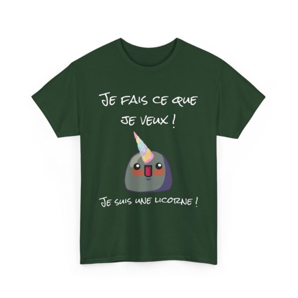 T-shirt "Je fais ce que je veux, je suis une licorne !" – Parce qu’un Kyou licorne, c’est magique ! – Image 29
