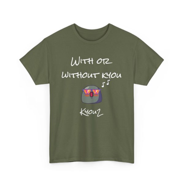 🎶 T-shirt "With or Without Kyou" – Pour les fans de rock et d’humour ! – Image 18