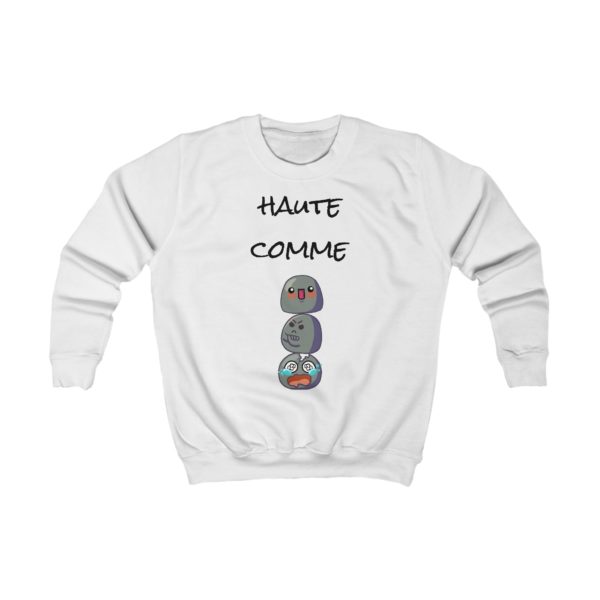 Sweatshirt enfant "Haute comme 3 Kyous" – Grandir au chaud et avec style ! – Image 5