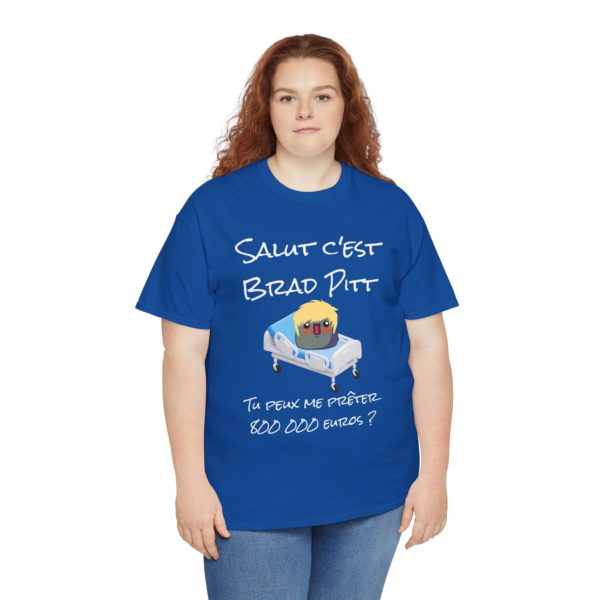 T-shirt "Salut c'est Brad Pitt" – L'arnaque du siècle sur un t-shirt ! – Image 32